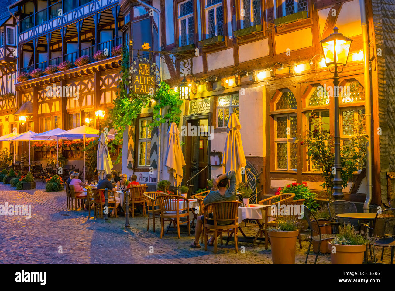 Bacharach, Rhineland Palatinate, Germany, Europe Stock Photo