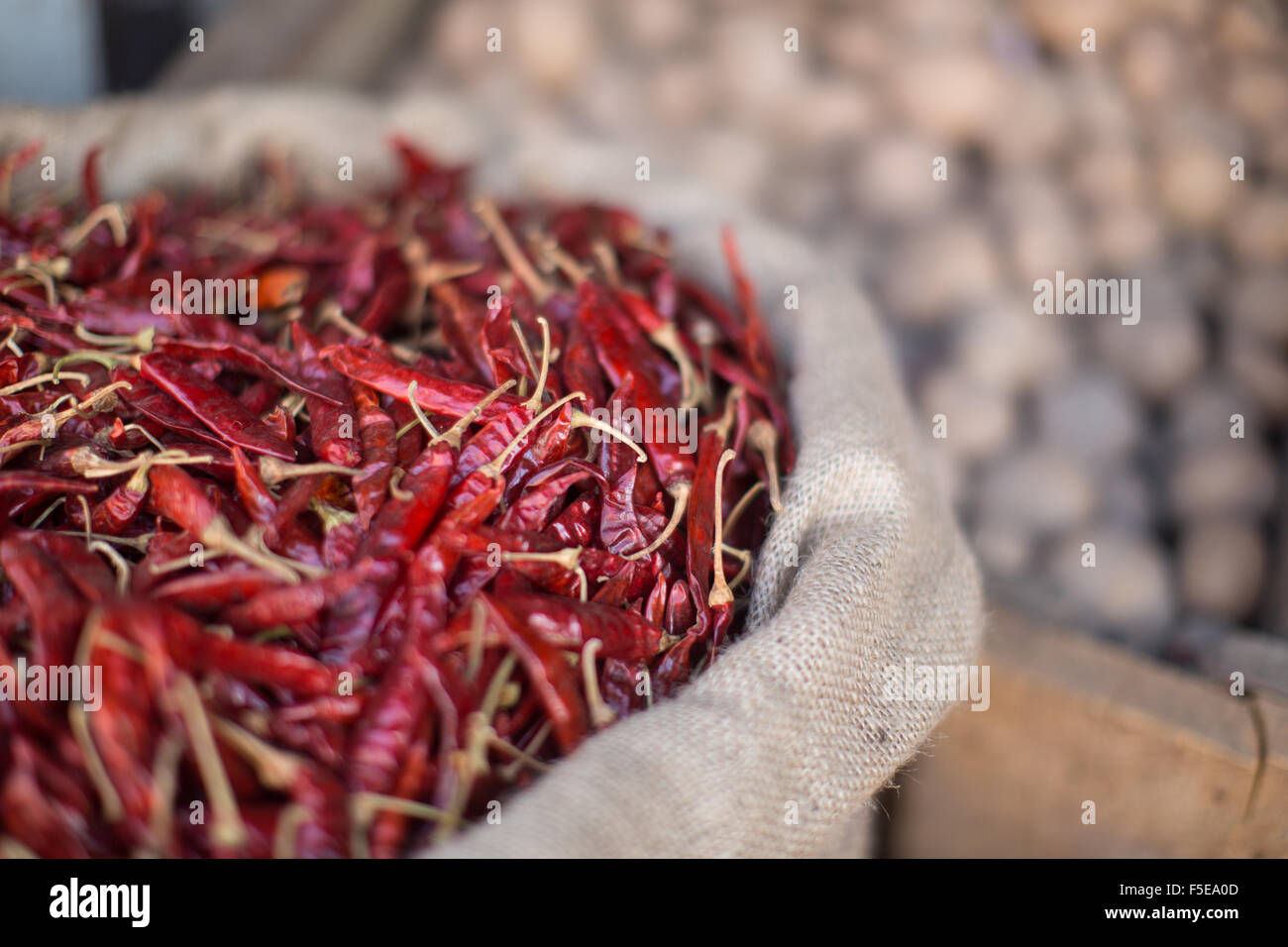 Sack Of Chillies High Resolution Stock Photography and Images - Alamy