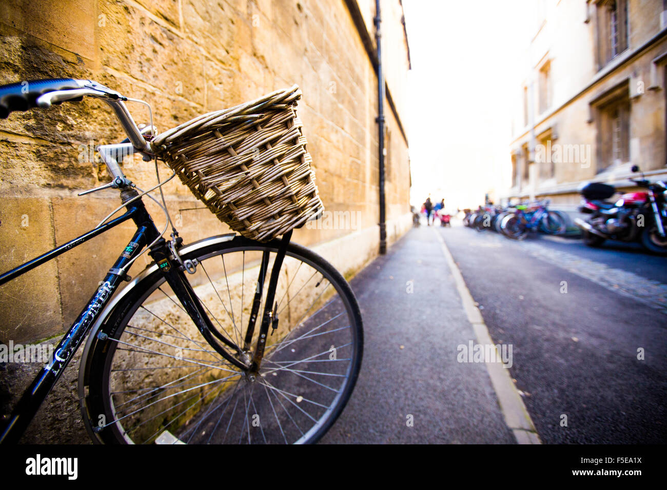 Bicycle, Oxford, Oxfordshire, England, United Kingdom, Europe Stock