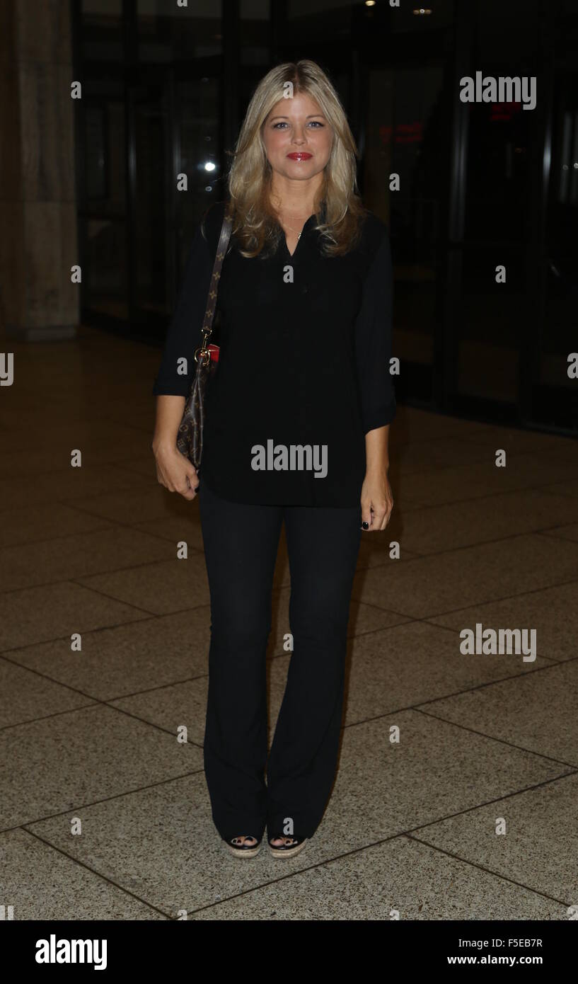 Celebrity sightings outside ArcLight Hollywood  Featuring: Donna D'errico Where: Los Angeles, California, United States When: 01 Sep 2015 Stock Photo