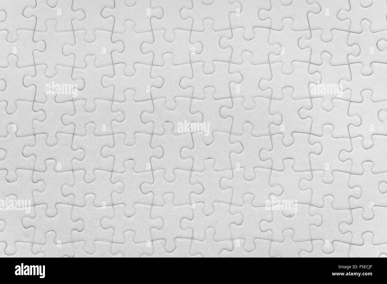 complete jigsaw puzzle background texture Stock Photo
