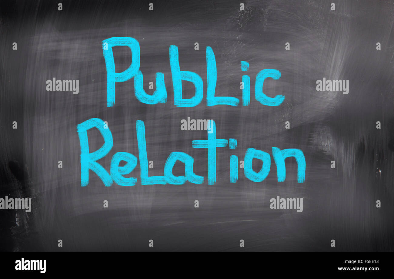 Public Relations Concept Stock Photo