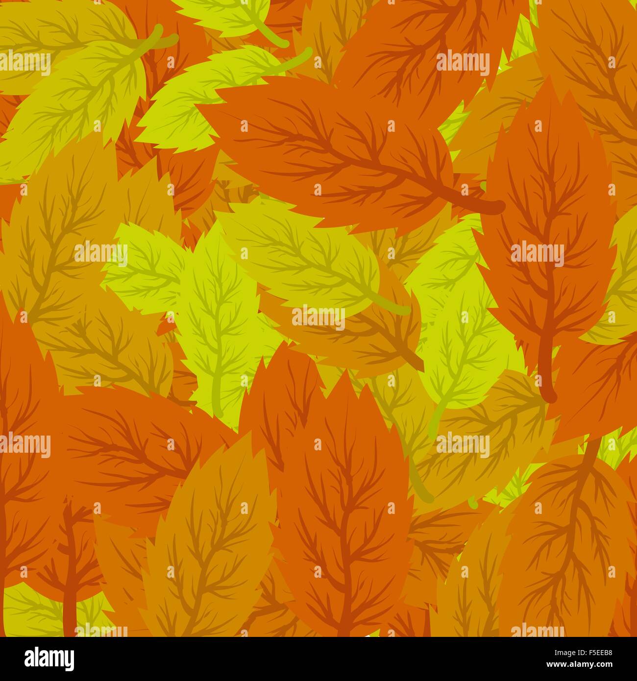Vector Autumn Leaves Background Stock Vector Image & Art - Alamy