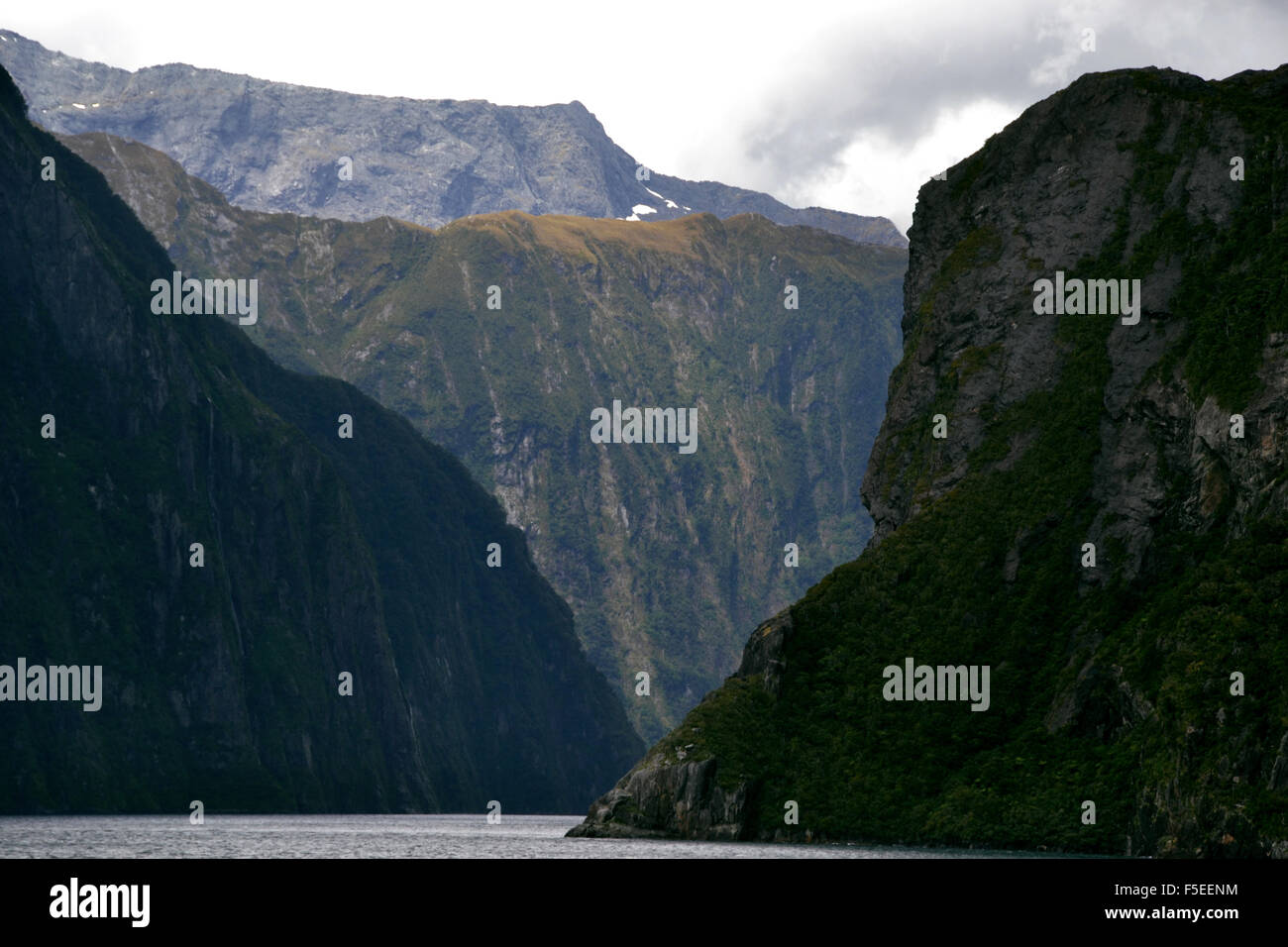 Milford Sound, Fiordland National Park, South Island, New Zealand Stock Photo