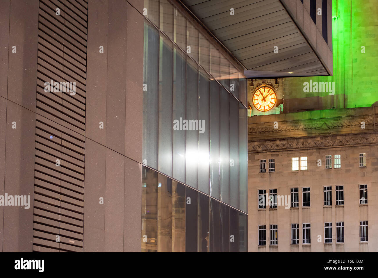 Clock Face, Liverpool, UK Stock Photo Alamy