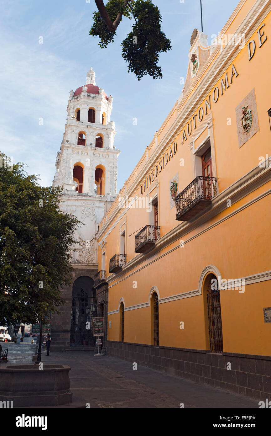 Puebla university, Mexico Stock Photo