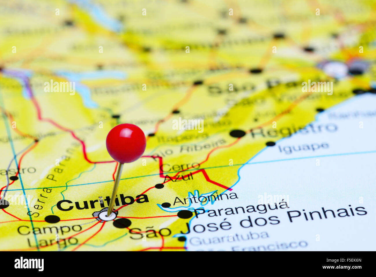 Map of curitiba hires stock photography and images Alamy