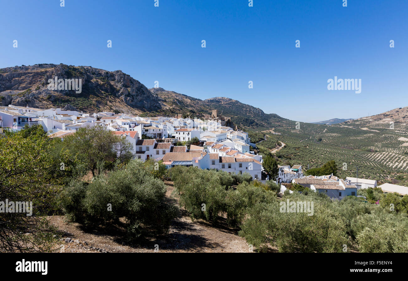 Zuheros village in Andalucia in Southern Spain Stock Photo