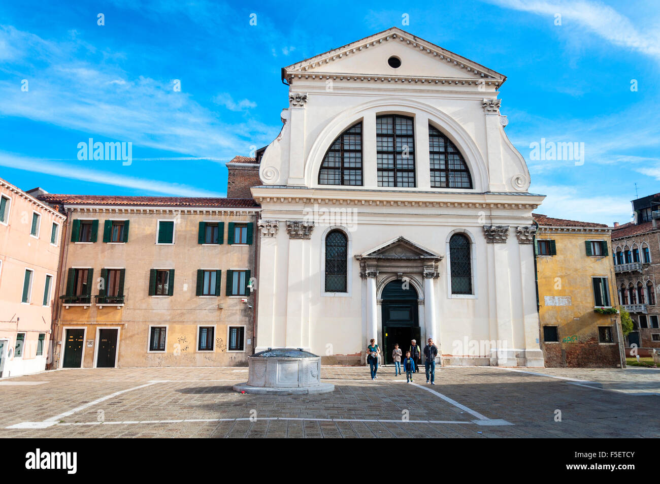 Chiesa dei SS. Gervasio e Protasio, Venice, Italy. vulgo San Trovaso Stock Photo