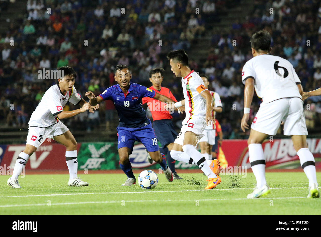 Cambodian national football team hi-res stock photography and images - Alamy