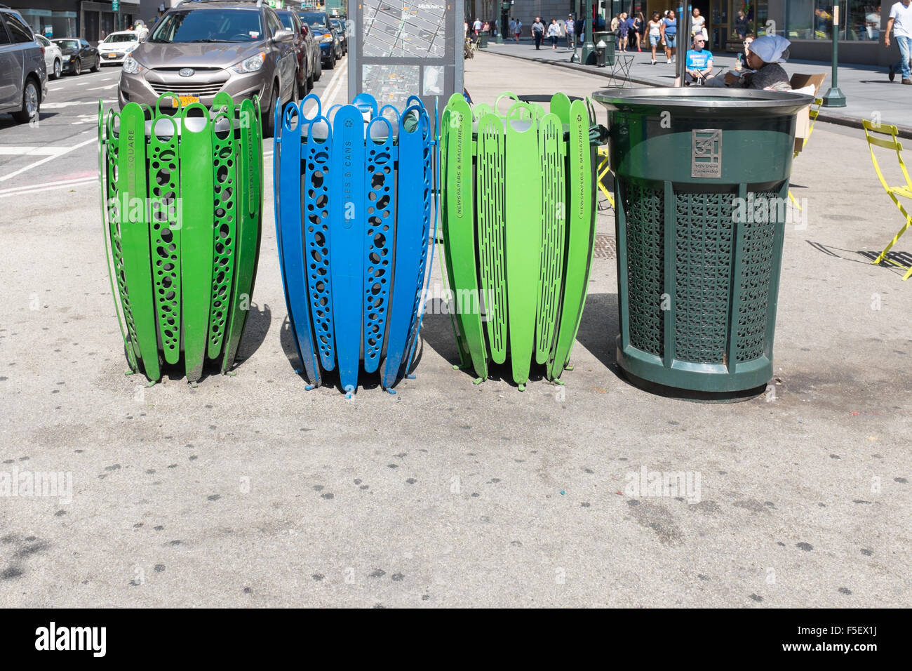 Branded Garbage Cans in Williamsburg Stay Put - The New York Times