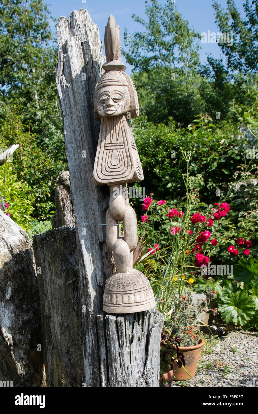 Garden art, Ireland Stock Photo Alamy