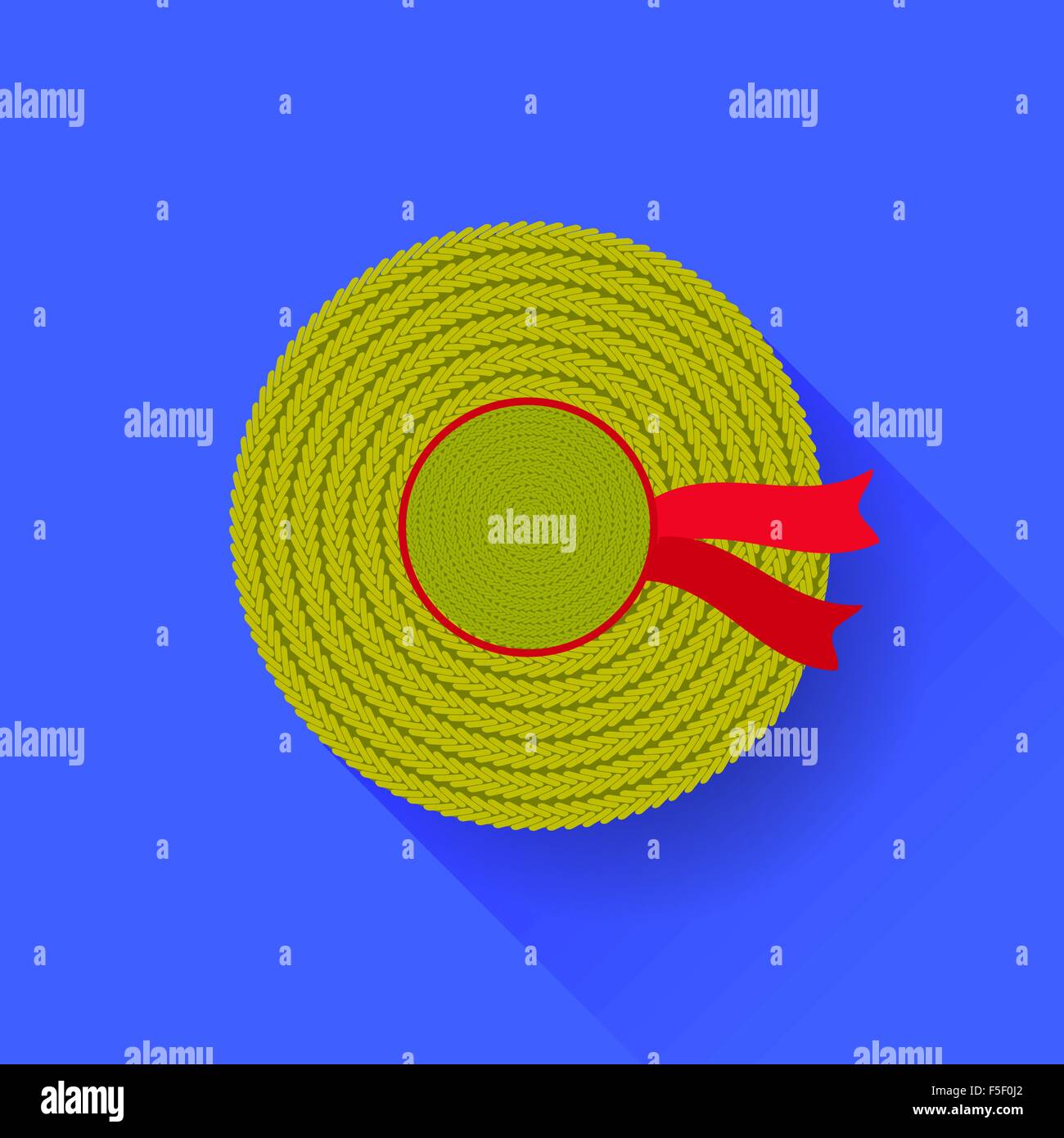 Sun Straw Hat Isolated Stock Vector Image & Art Alamy