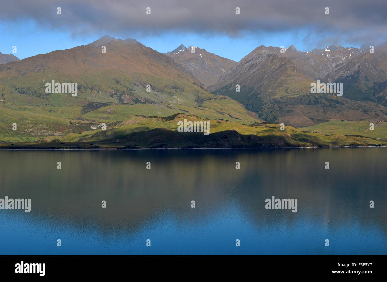 Lake Wanaka, Wanaka, South Island, New Zealand Stock Photo
