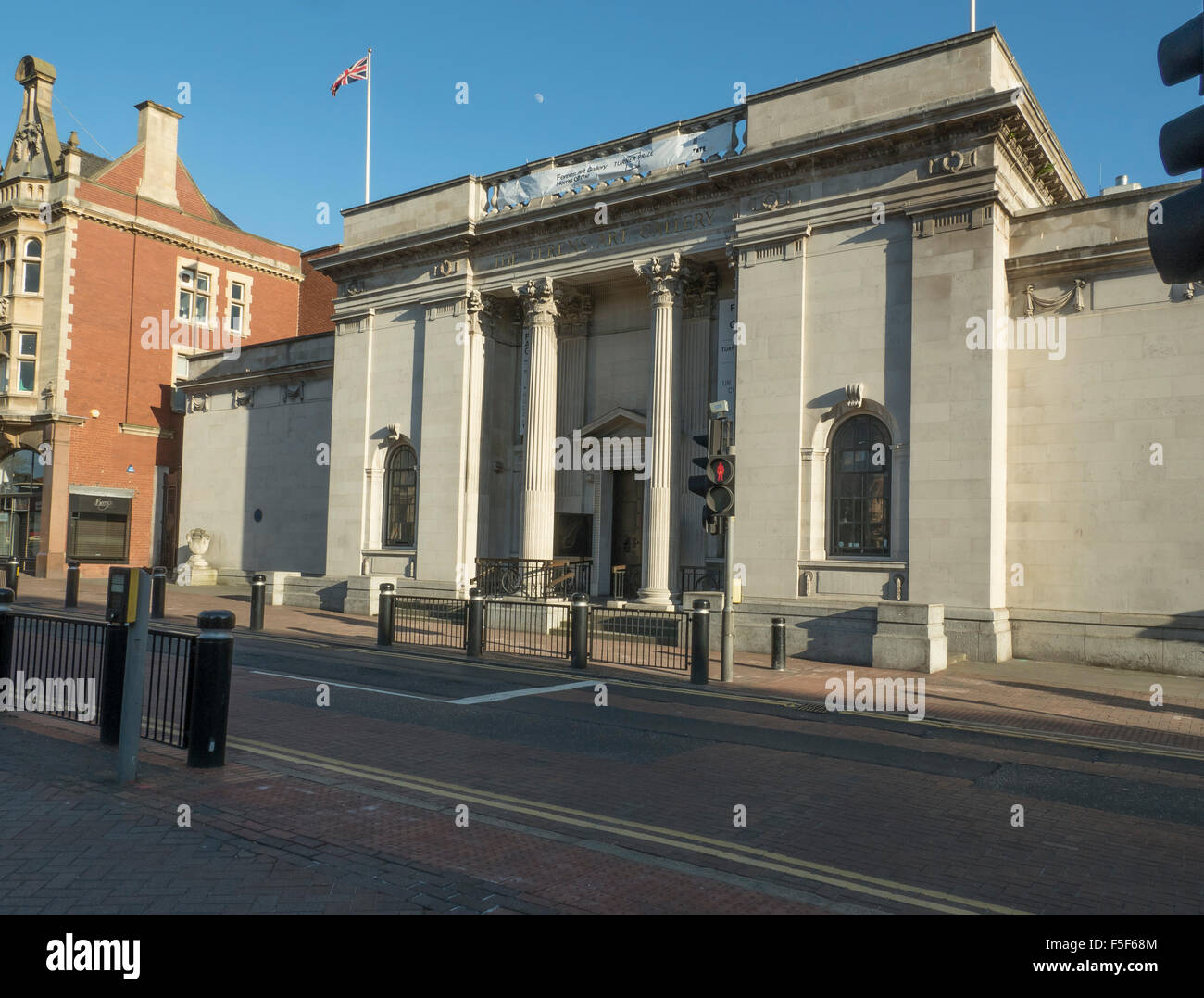 The Ferens Gallery, Queen Victoria, Square, Hull, Yorkshire. Chosen for Turner Prize 2017 Stock Photo