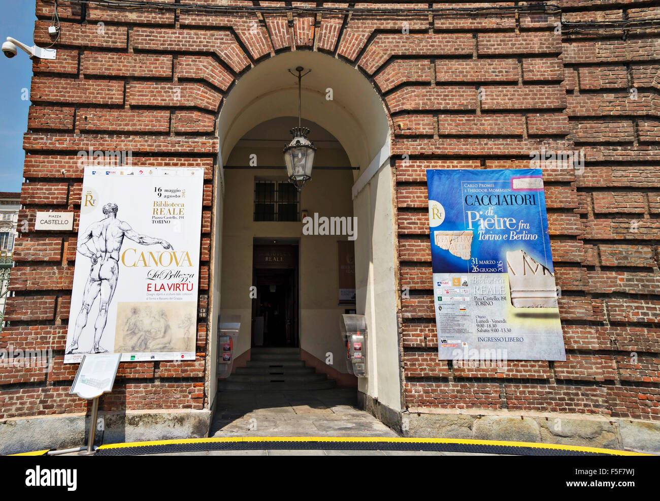 Turin Library Royal library of turin hi-res stock photography and images - Alamy