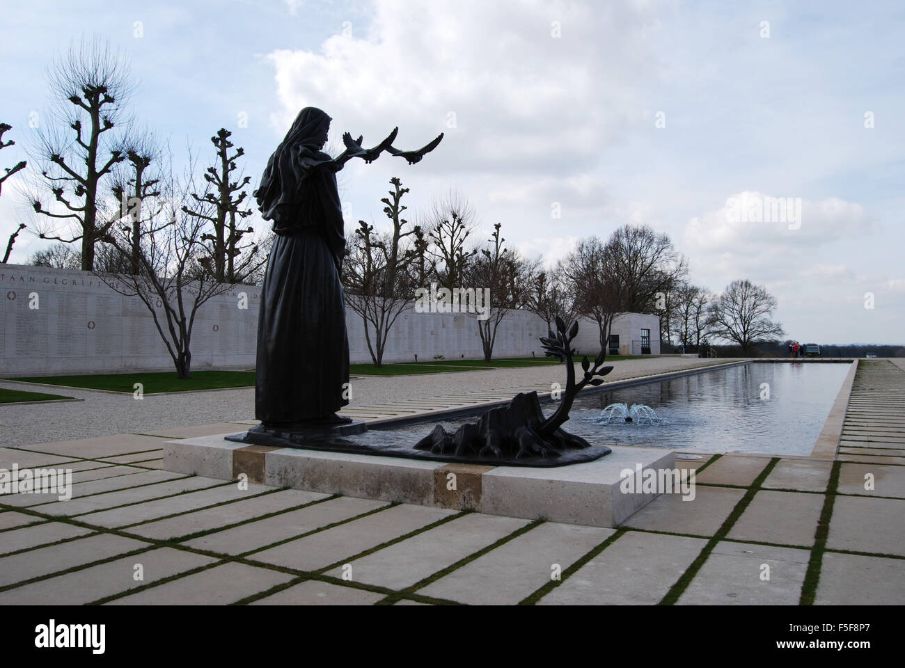 US military cemetery and memorial Margraten near Maastricht, Netherlands Stock Photo