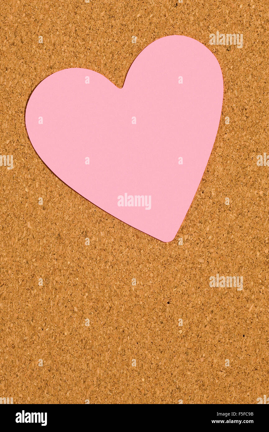 Bulletin board heart hi-res stock photography and images - Alamy