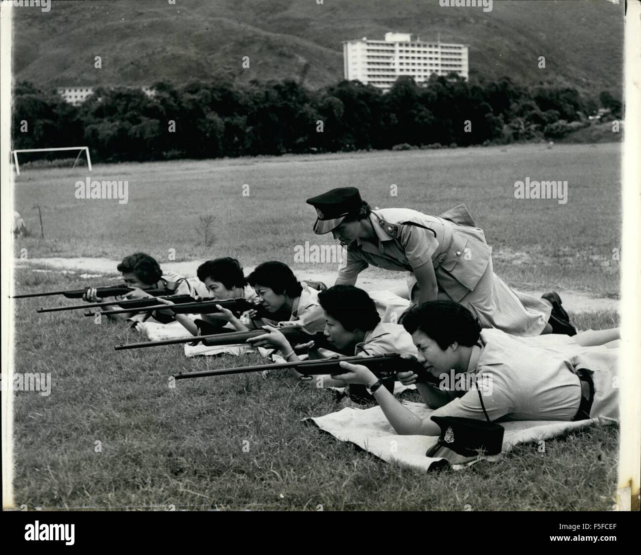 1967 - A former Wren from Cambridge teaches Hong Kong's Women Police
