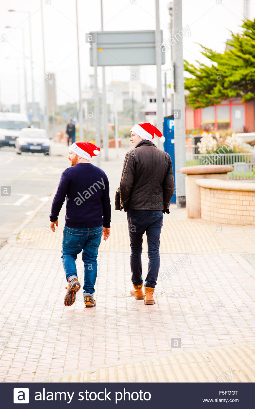 mens christmas bobble hat