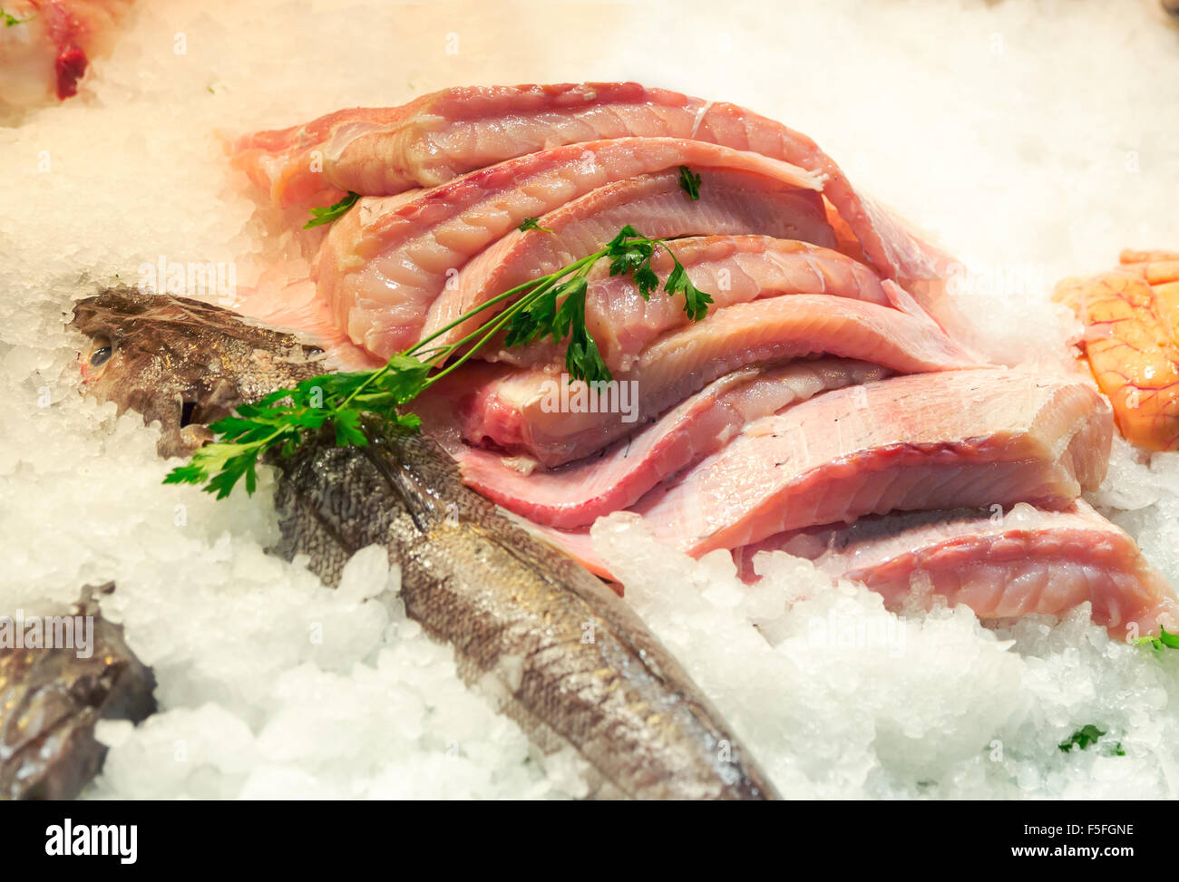 Fillet of fish Stock Photo - Alamy