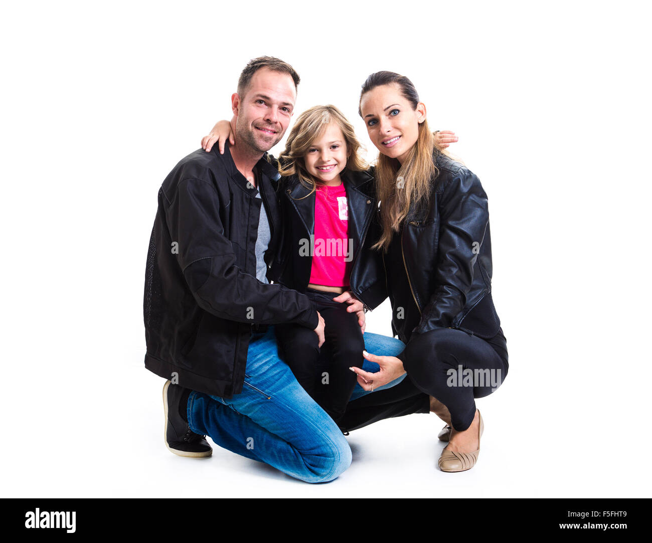 Beautiful family of 4 hi-res stock photography and images - Alamy