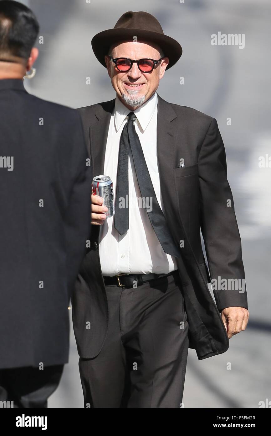 Bobcat Goldthwait arriving at ABC studios for Jimmy Kimmel Live!  Featuring: Bobcat Goldthwait Where: Los Angeles, California, United States When: 03 Sep 2015 Stock Photo