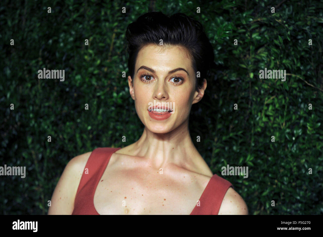 New York City. 2nd Nov, 2015. Elettra Rossellini Wiedemann attends the 12th annual CFDA/Vogue Fashion Fund Awards at Spring Studios on November 2, 2015 in New York City. © dpa/Alamy Live News Stock Photo