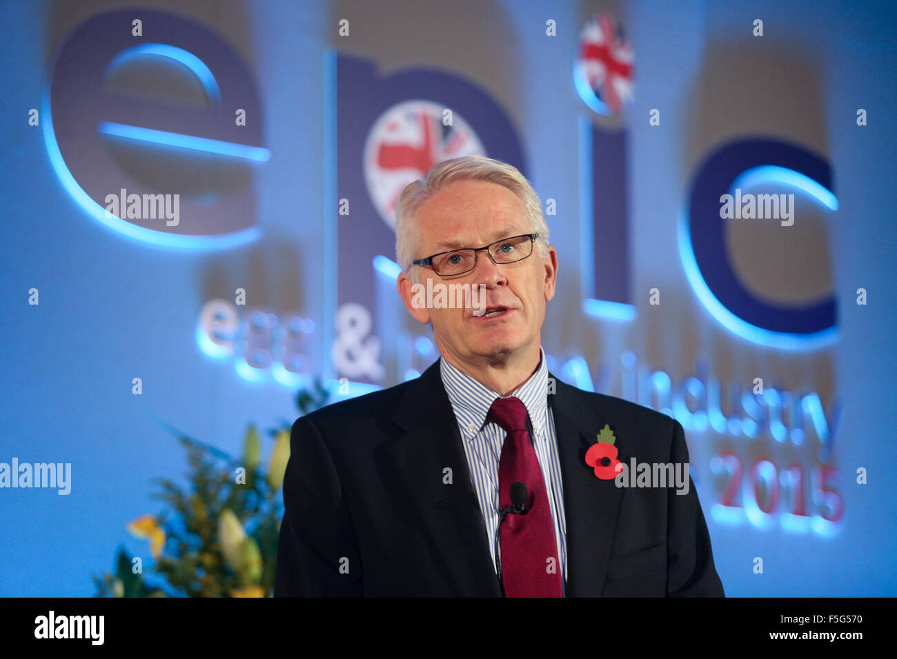 Andrew Joret, chairman of the British Egg Industry Council (BEIC) Stock Photo
