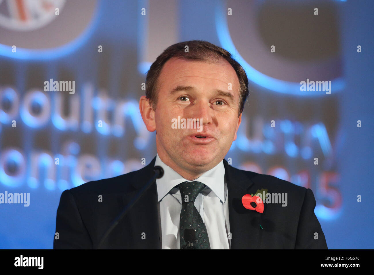 George Eustice, British Conservative Party politician, MP for Camborne and Redruth, Minister for Farming. Stock Photo