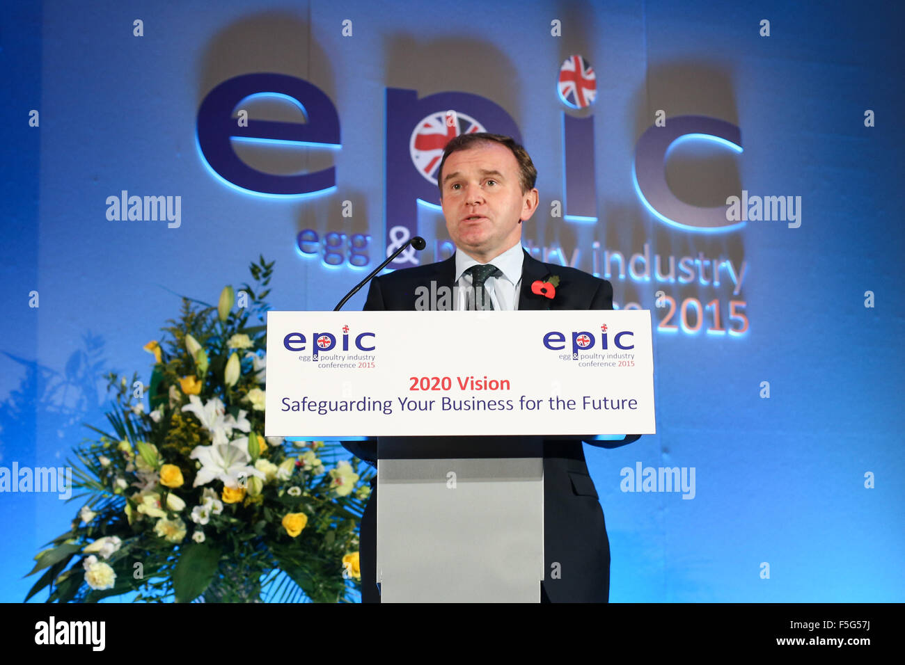 George Eustice, British Conservative Party politician, MP for Camborne and Redruth, Minister for Farming. Stock Photo