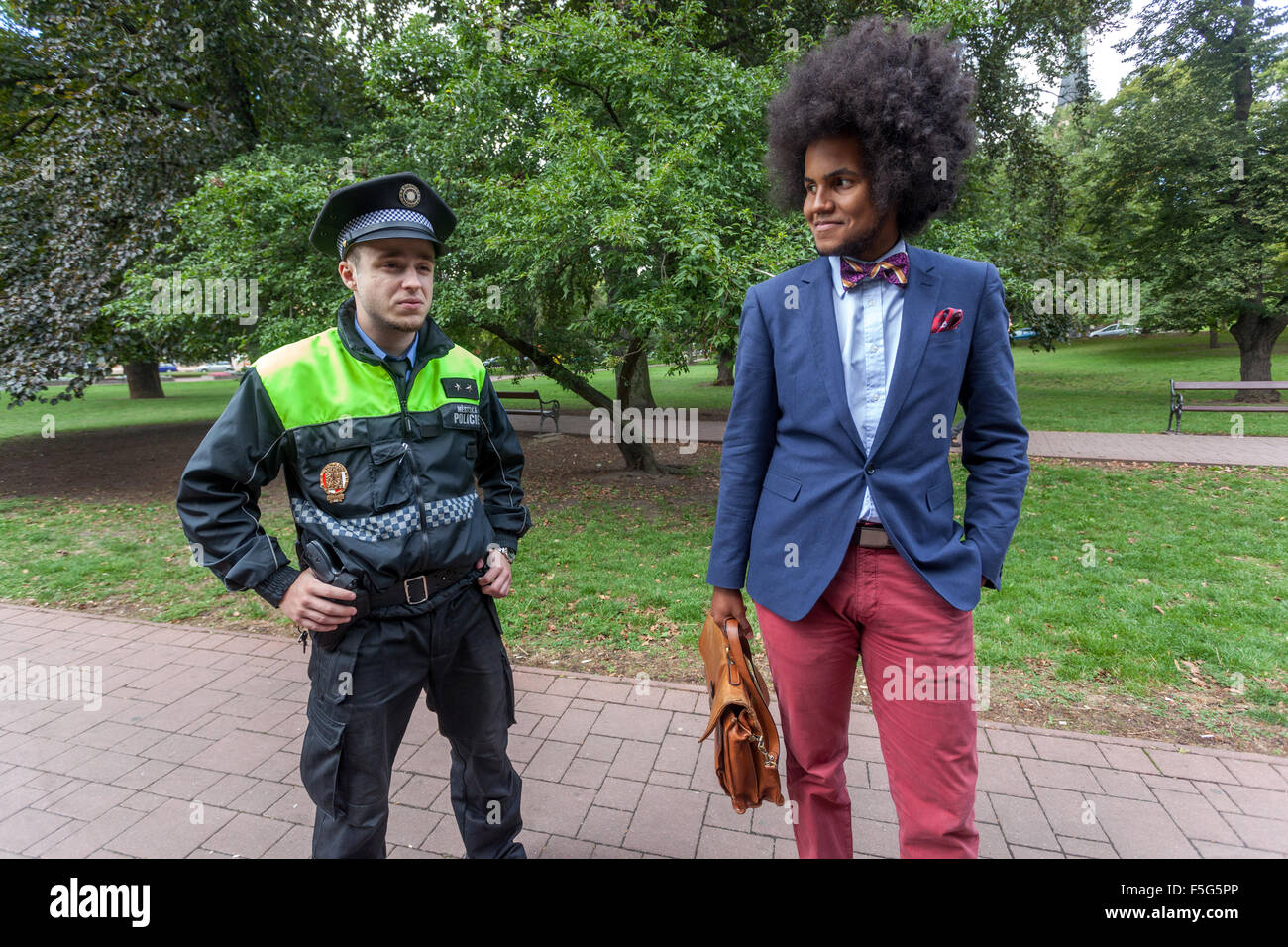 Dominik Feri, young politician, member of the TOP 09 party Stock Photo