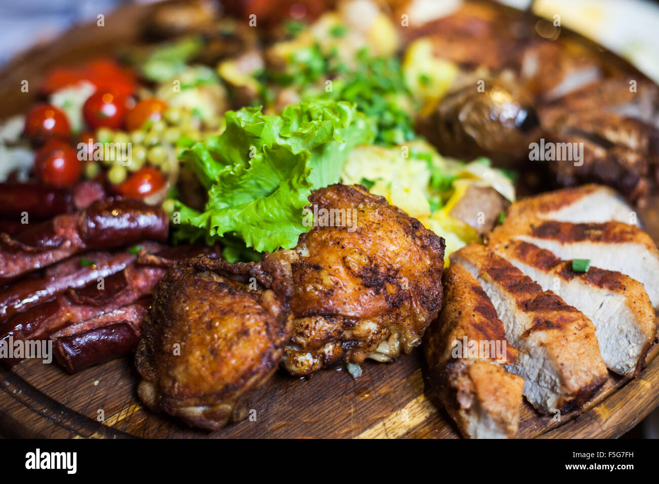 The Men's dinner Stock Photo - Alamy