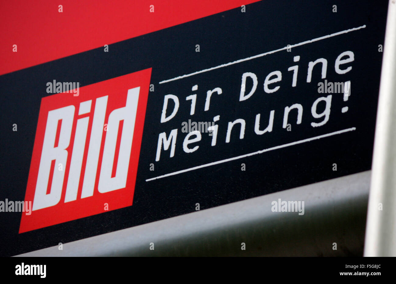 Markenname: 'Bild Zeitung', Berlin. Stock Photo