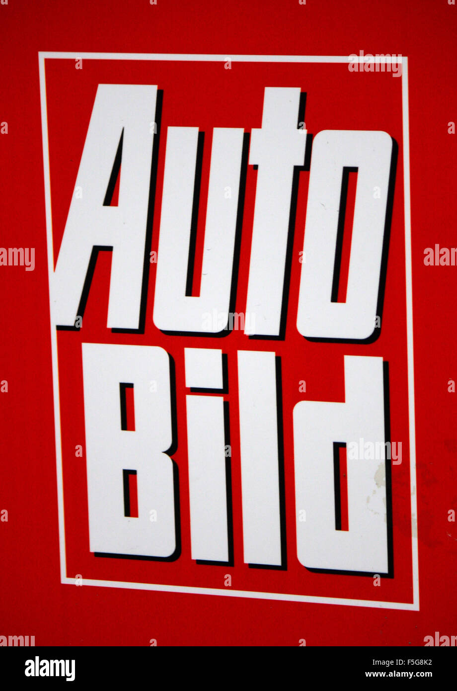 Markenname: 'Auto Bild', Berlin. Stock Photo