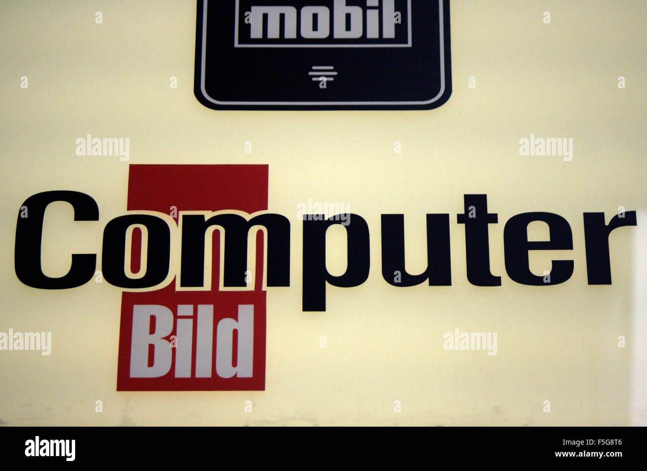 Markenname: 'Computer Bild', Berlin. Stock Photo