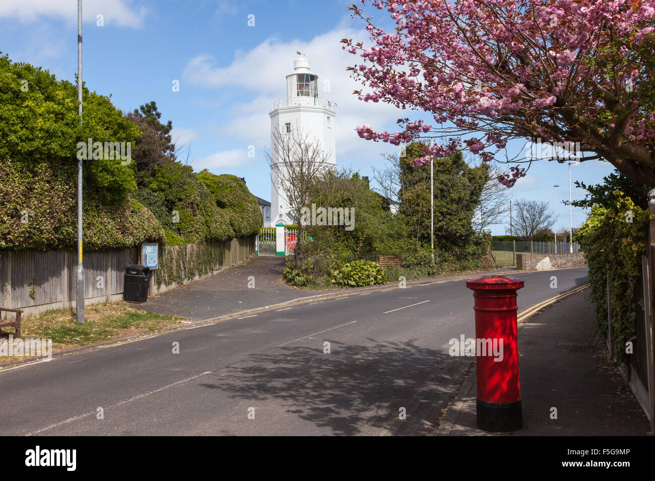 Views of North Foreland lighthouse, Broadstairs, Kent, UK Stock Photo