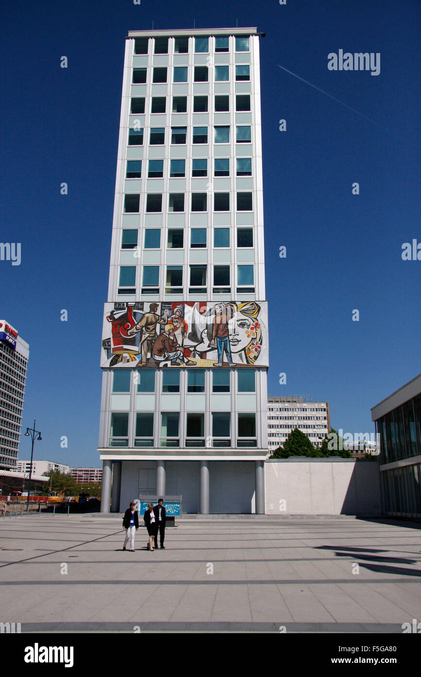 Haus des Lehrers, Berlin-Mitte Stock Photo - Alamy