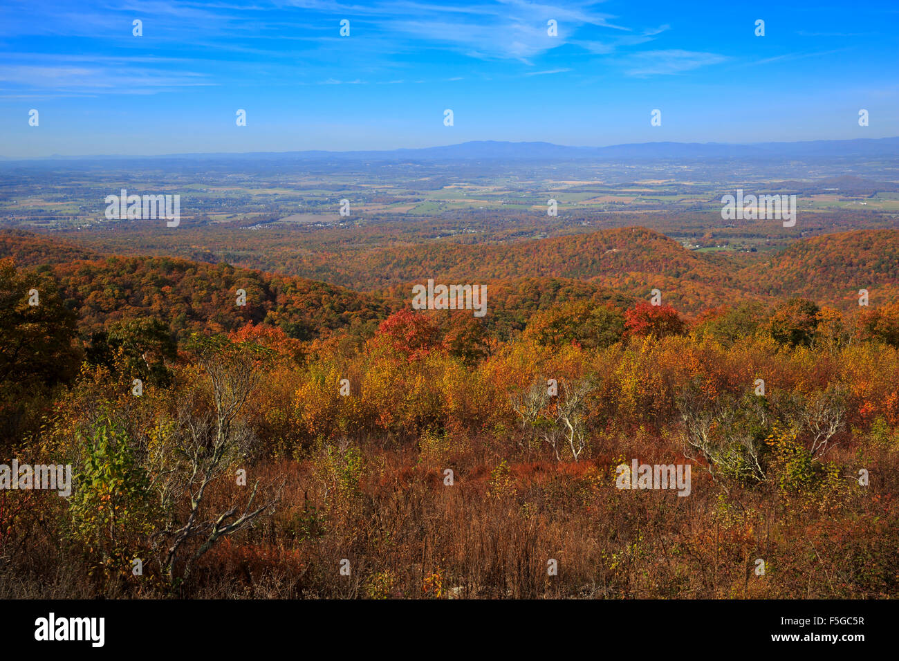Crimora Lake Overlook, Skyline Drive, Shenandoah National Park