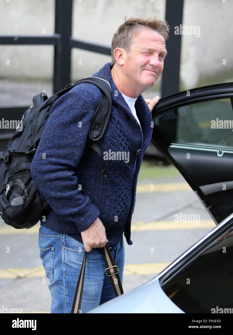 Bradley Walsh outside ITV Studios  Featuring: Bradley Walsh Where: London, United Kingdom When: 03 Sep 2015 Stock Photo