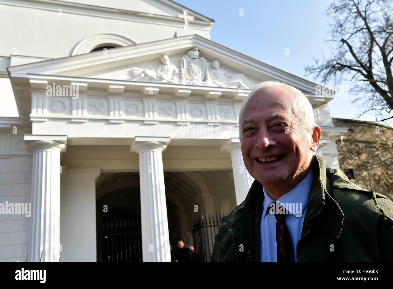 Liechtenstein Prince Hans Adam II (pictured) visited the vault of the