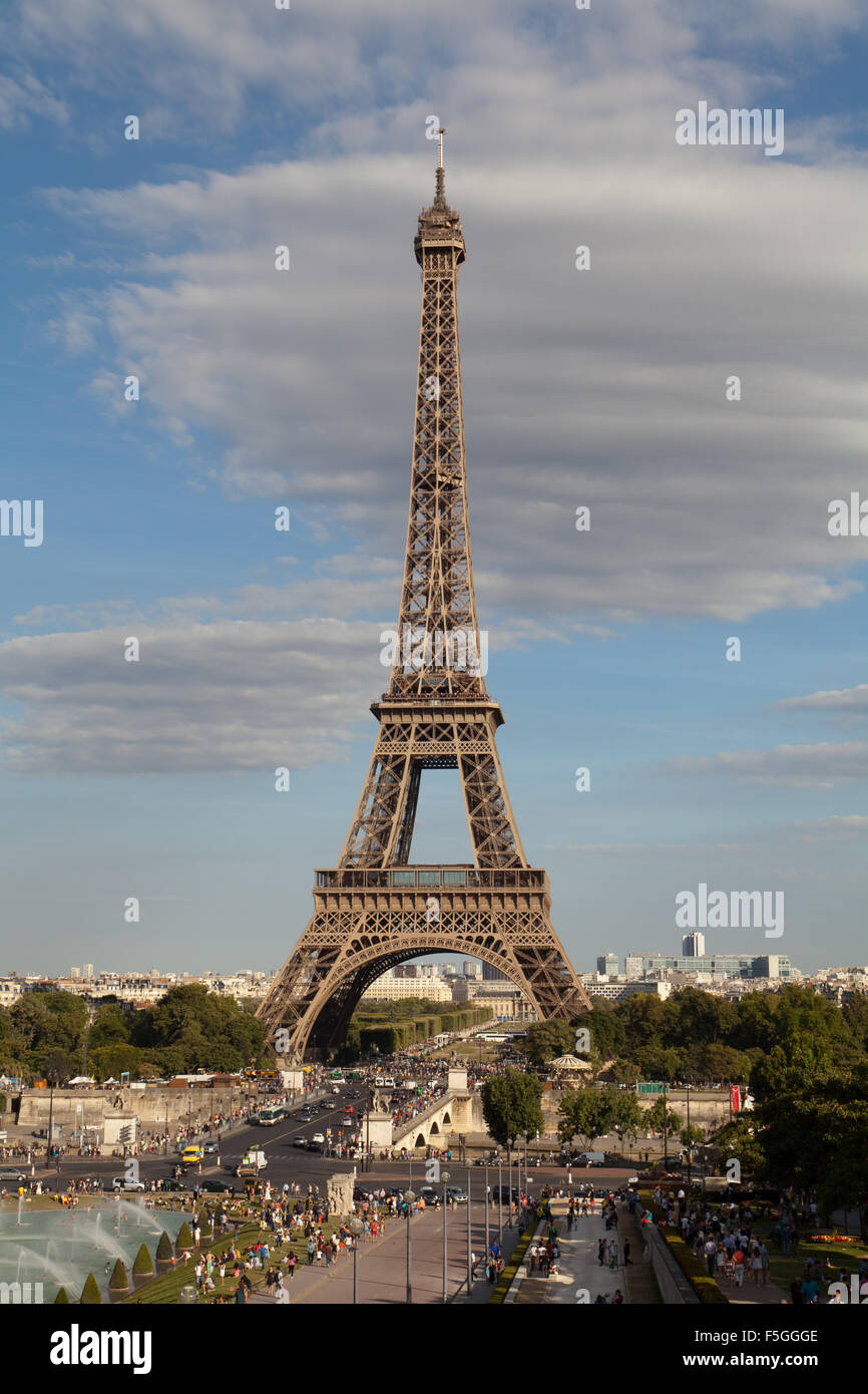 The Eiffel Tower, Paris, France Stock Photo - Alamy