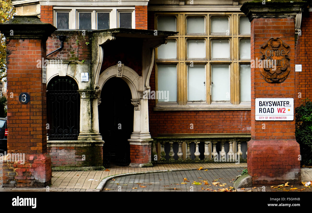 Bayswater Road, London Stock Photo Alamy