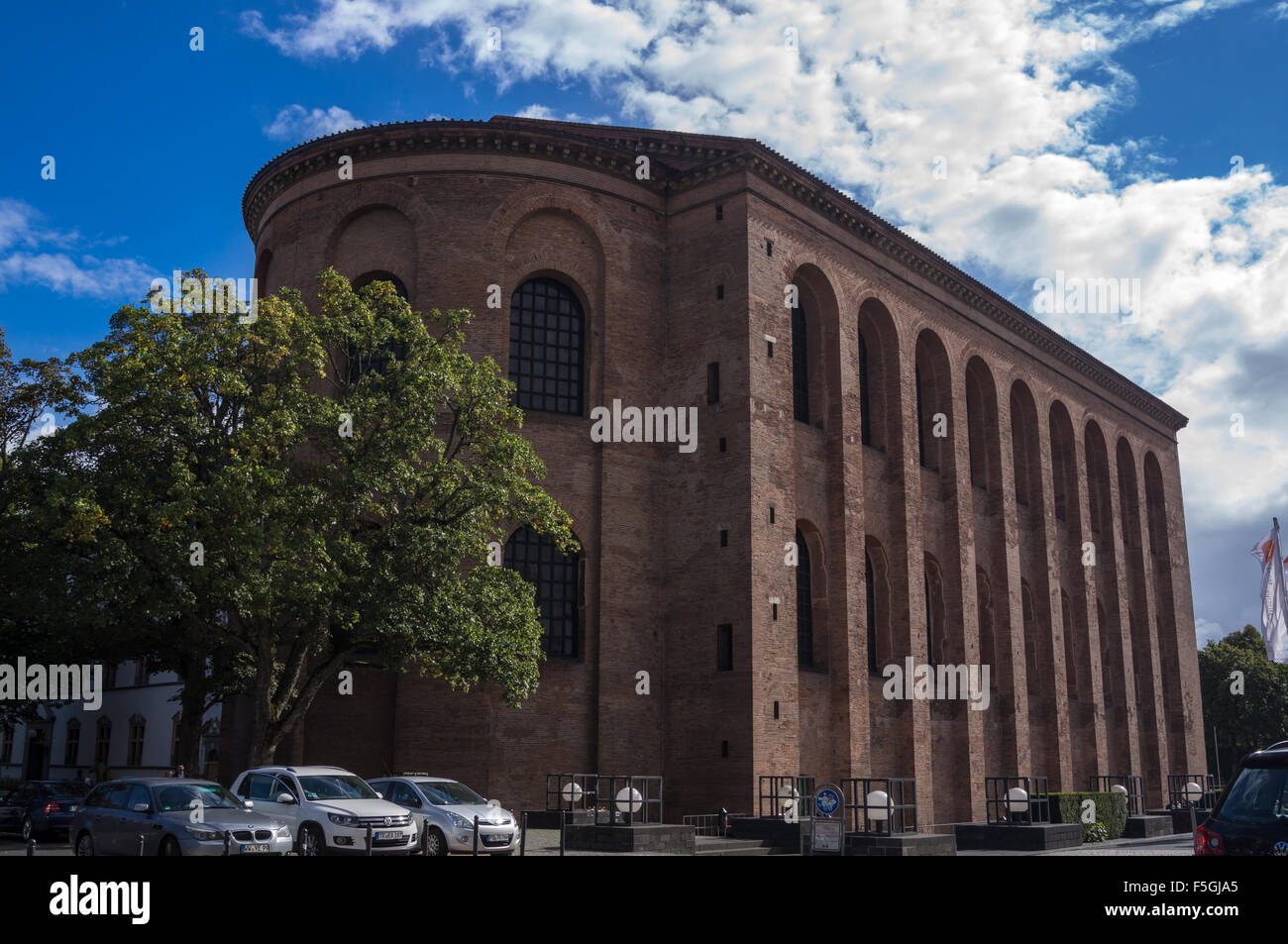 Trier germany constantine basilica hires stock photography and images