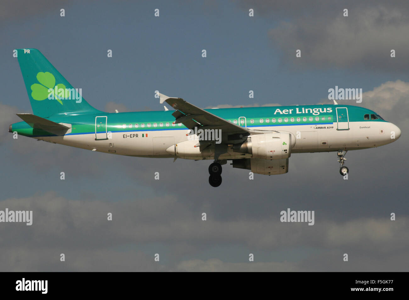 AER LINGUS A319 Stock Photo