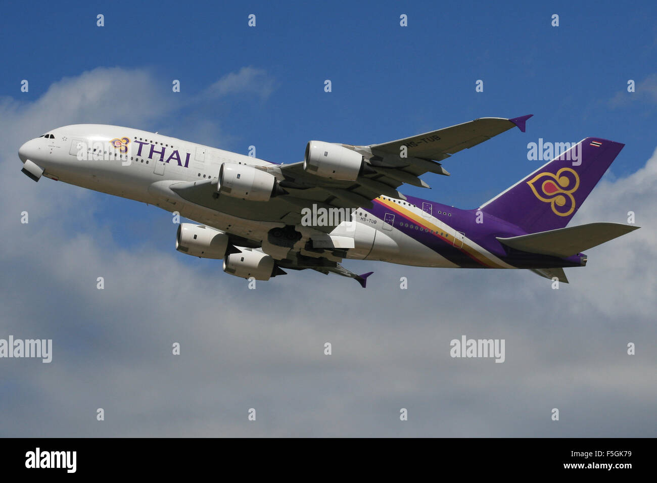 THAI Airbus A380-800。 Highly detailed Herpa Wings Thai Airways Airbus A380-800
