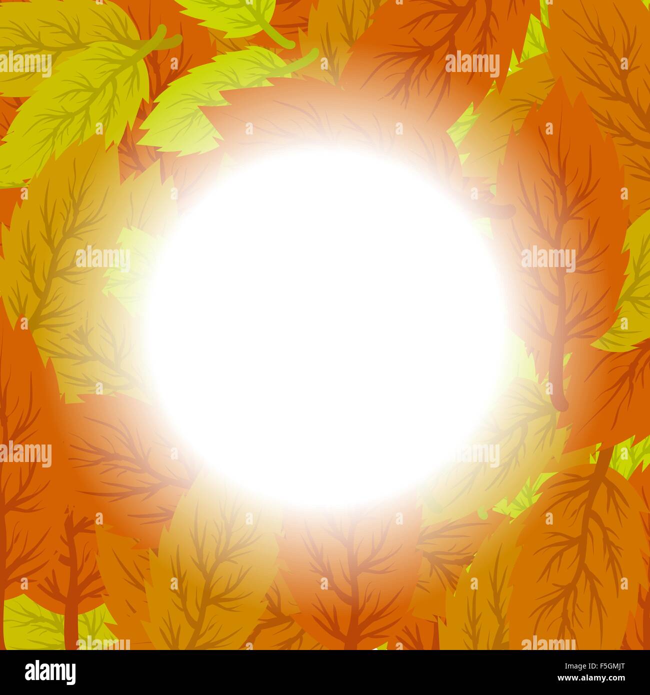 Autumn Leaves Background Stock Vector Image & Art - Alamy