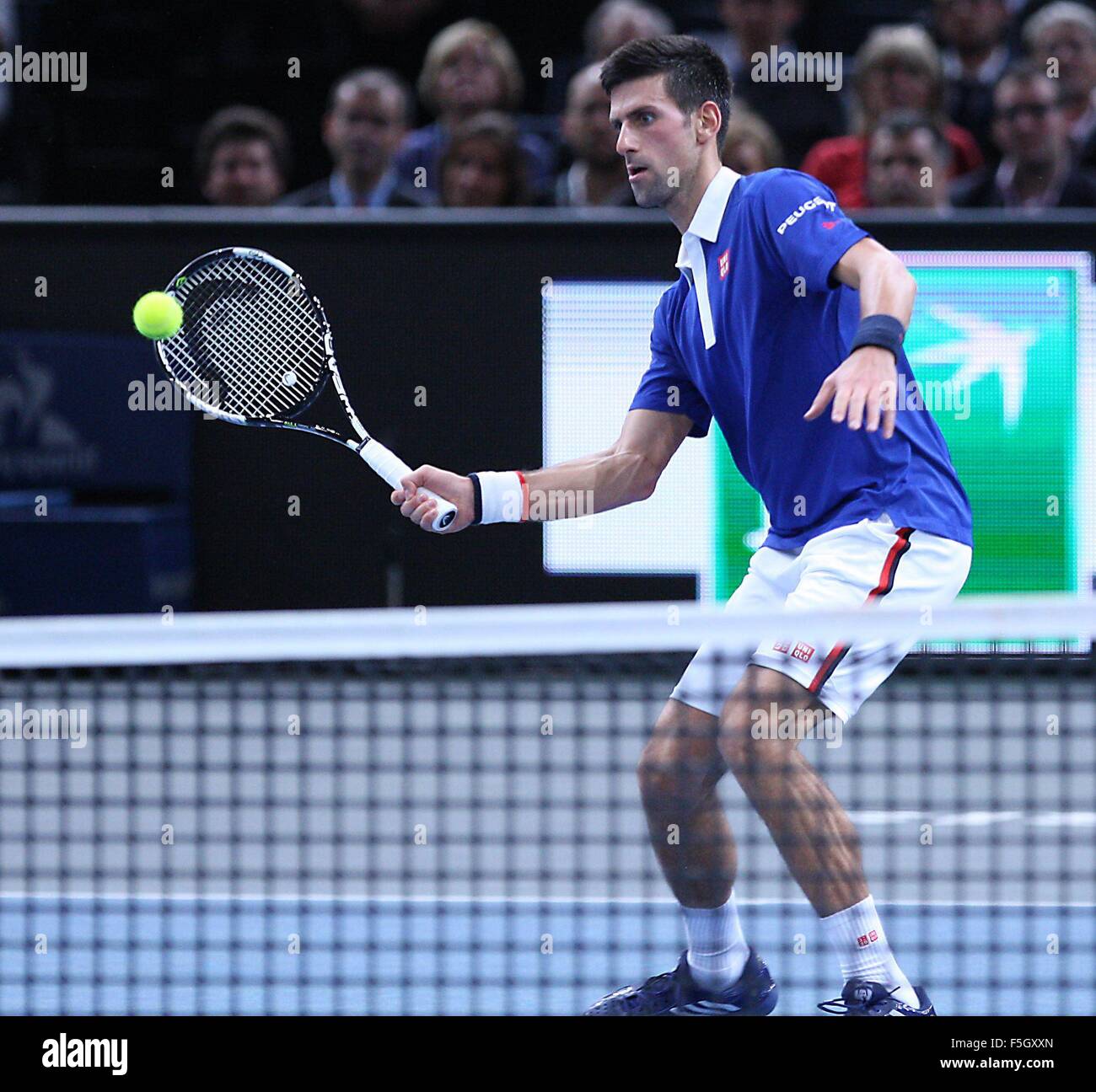 Paris, France BNP Paribas Master Tennis, Bercy. 03rd Nov, 2015. Novak  Djokovic (Serbia) © Action Plus Sports/Alamy Live News Stock Photo - Alamy