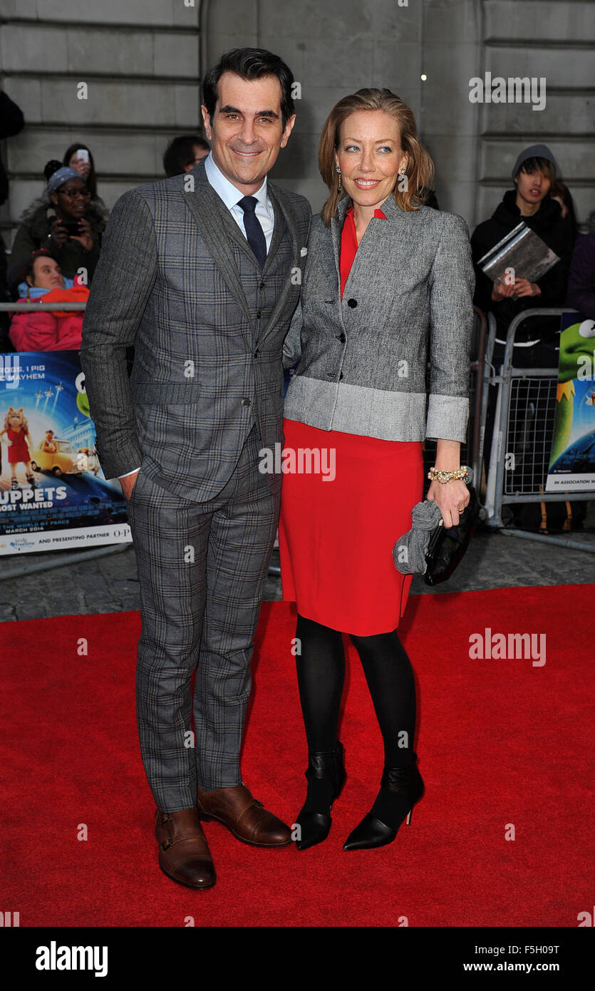 London, UK. Ty Burrell & Holly Burrell at the VIP screening of ‘The