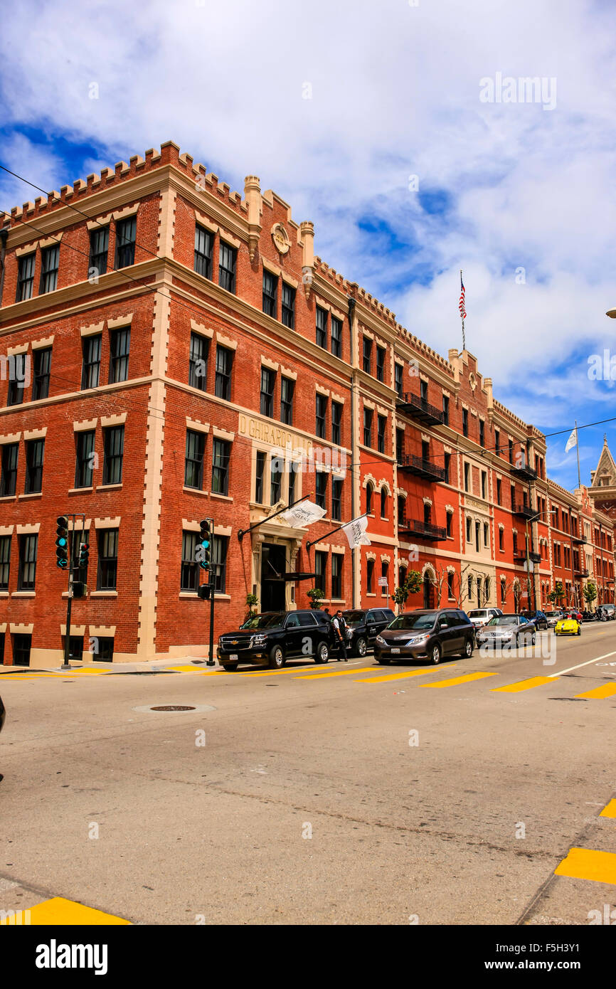 The Ghirardelli Chocolate factory turned Shopping Center in downtown
